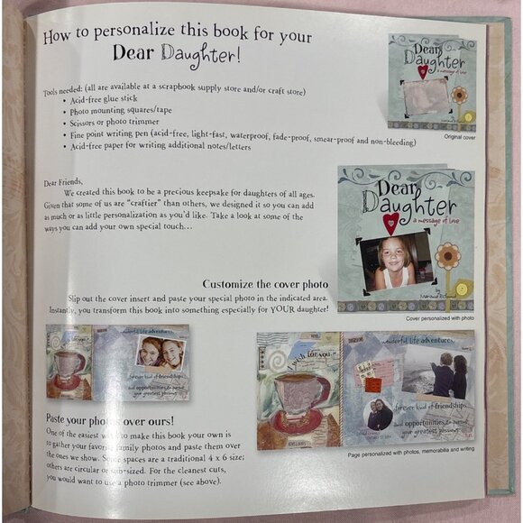 Dear Daughter A Message Of Love Book By Marianne Richmond Hardcover - Picture 4 of 8